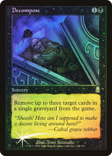 Decompose\nOdyssey\nSingle\nMagic The Gathering