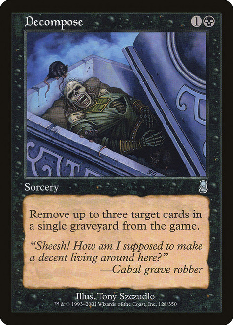 Decompose\nOdyssey\nSingle\nMagic The Gathering