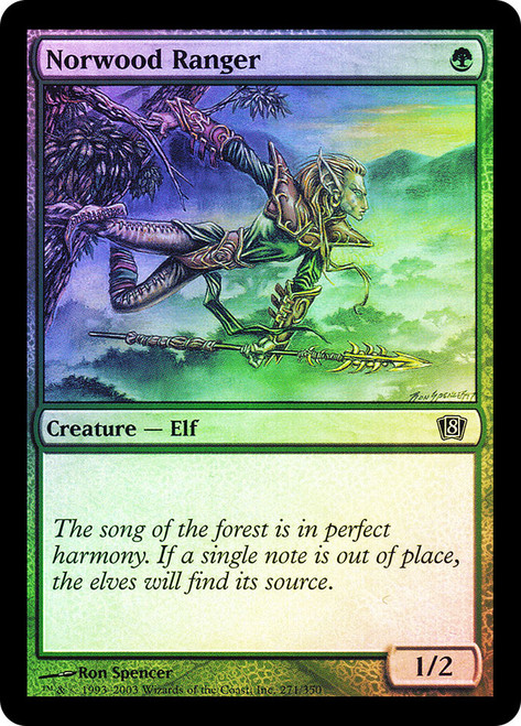 Norwood Ranger\n8th Edition\nSingle\nMagic The Gathering