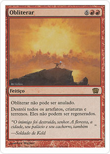 Obliterate
8th Edition - Portuguese
Single
Magic The Gathering