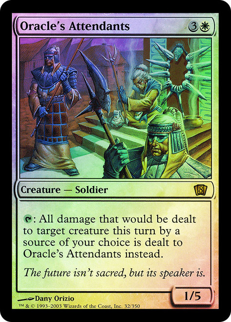 Oracle's Attendants\n8th Edition\nSingle\nMagic The Gathering