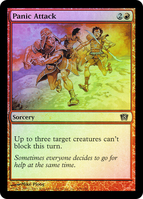 Panic Attack\n8th Edition\nSingle\nMagic The Gathering