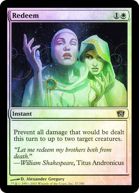 Redeem\n8th Edition\nSingle\nMagic The Gathering