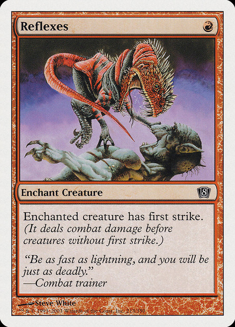 Reflexes\n8th Edition\nSingle\nMagic The Gathering
