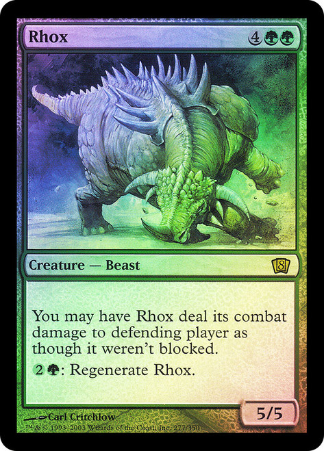 Rhox\n8th Edition\nSingle\nMagic The Gathering