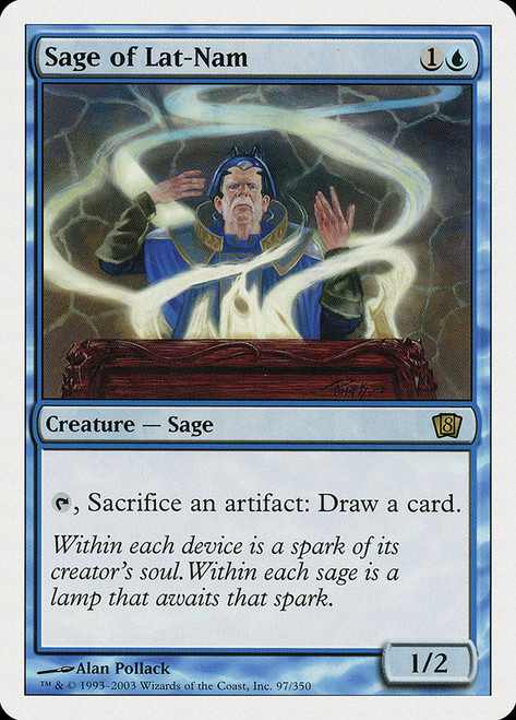 Sage of Lat-Nam\n8th Edition\nSingle\nMagic The Gathering