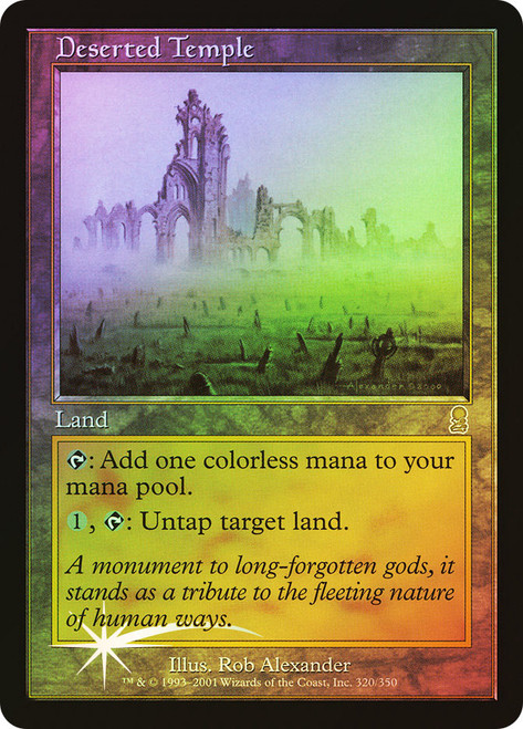 Deserted Temple (Weathertop) (Borderless) (Surge Foil) | The Lord 