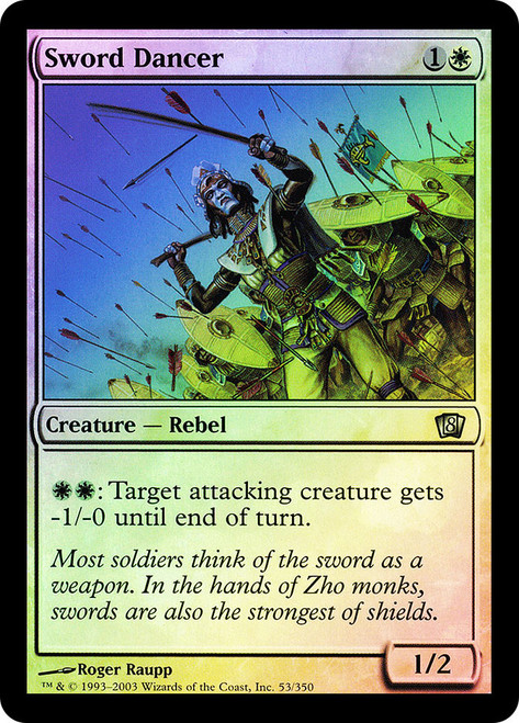 Sword Dancer\n8th Edition\nSingle\nMagic The Gathering