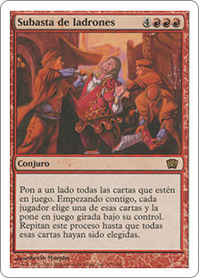 Thieves' Auction
8th Edition - Spanish
Single
Magic The Gathering