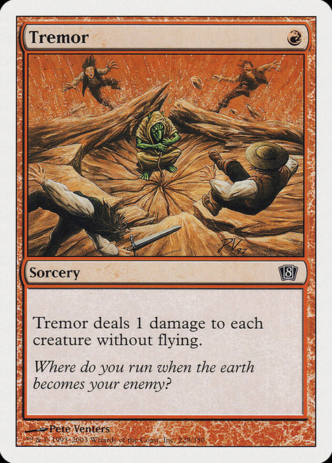 Tremor\n8th Edition\nSingle\nMagic The Gathering