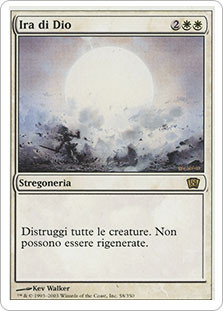 Wrath Of God
8th Edition - Italian
Single
Magic The Gathering