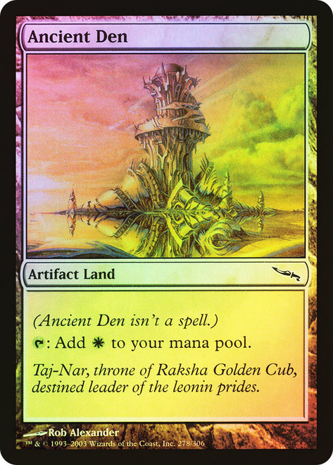 Ancient Den\nMirrodin\nSingle\nMagic The Gathering