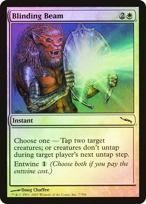 Blinding Beam\nMirrodin\nSingle\nMagic The Gathering