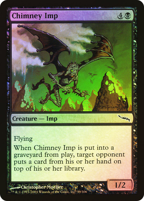 Chimney Imp\nMirrodin\nSingle\nMagic The Gathering