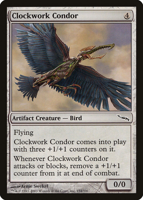 Clockwork Condor\nMirrodin\nSingle\nMagic The Gathering