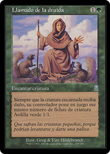 Druid's Call
Odyssey - Spanish
Single
Magic The Gathering