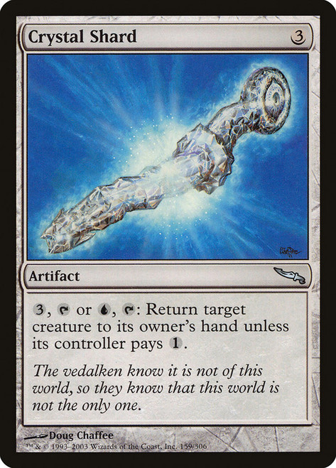 Crystal Shard\nMirrodin\nSingle\nMagic The Gathering