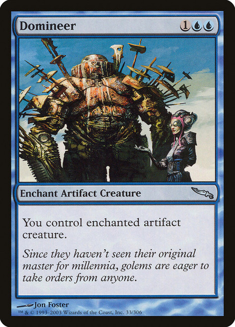 Domineer\nMirrodin\nSingle\nMagic The Gathering