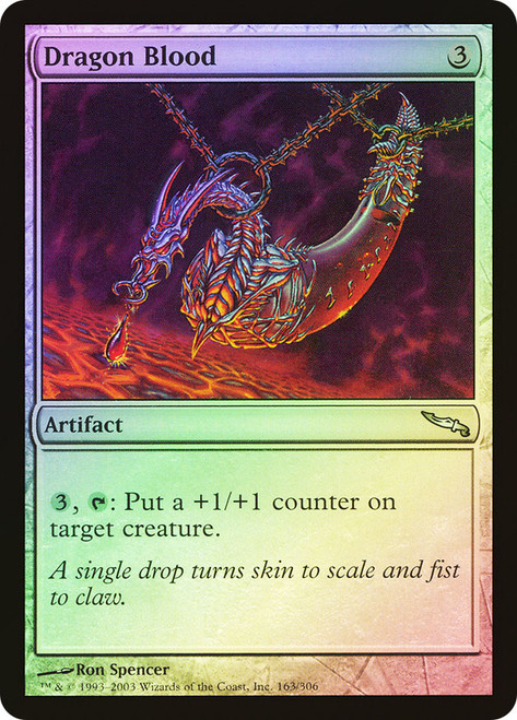 Dragon Blood\nMirrodin\nSingle\nMagic The Gathering