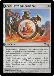 Extraplanar Lens
Mirrodin - Italian
Single
Magic The Gathering