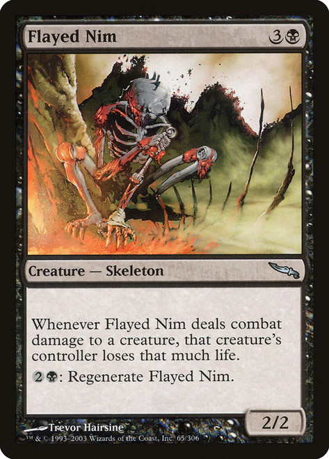 Flayed Nim\nMirrodin\nSingle\nMagic The Gathering