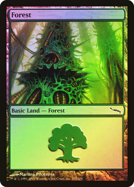 Forest (#305)\nMirrodin\nSingle\nMagic The Gathering