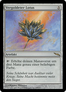 Gilded Lotus
Mirrodin - German
Single
Magic The Gathering