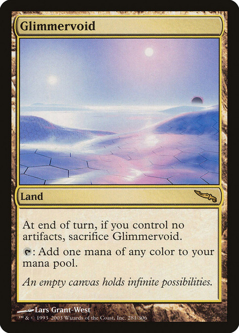 Glimmervoid\nMirrodin\nSingle\nMagic The Gathering