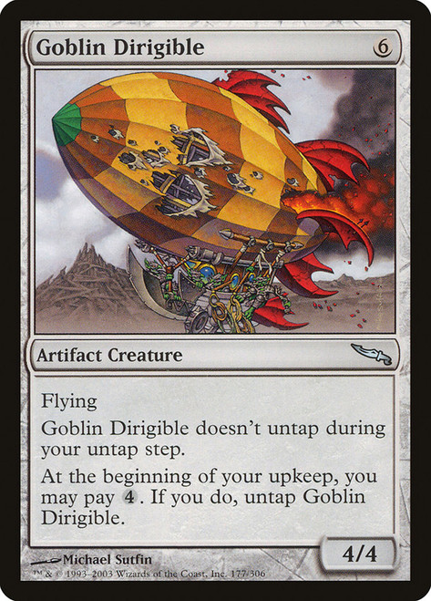 Goblin Dirigible\nMirrodin\nSingle\nMagic The Gathering