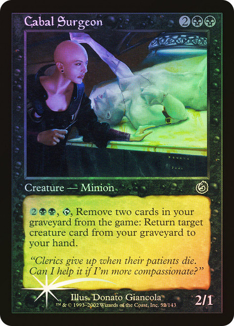 Cabal Surgeon\nTorment\nSingle\nMagic The Gathering
