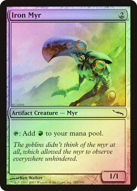 Iron Myr\nMirrodin\nSingle\nMagic The Gathering