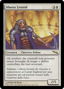 Leonin Abunas
Mirrodin - Italian
Single
Magic The Gathering