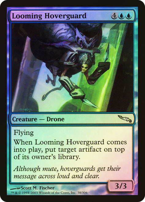 Looming Hoverguard\nMirrodin\nSingle\nMagic The Gathering