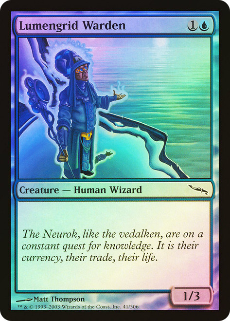 Lumengrid Warden\nMirrodin\nSingle\nMagic The Gathering