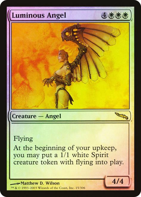 Luminous Angel\nMirrodin\nSingle\nMagic The Gathering