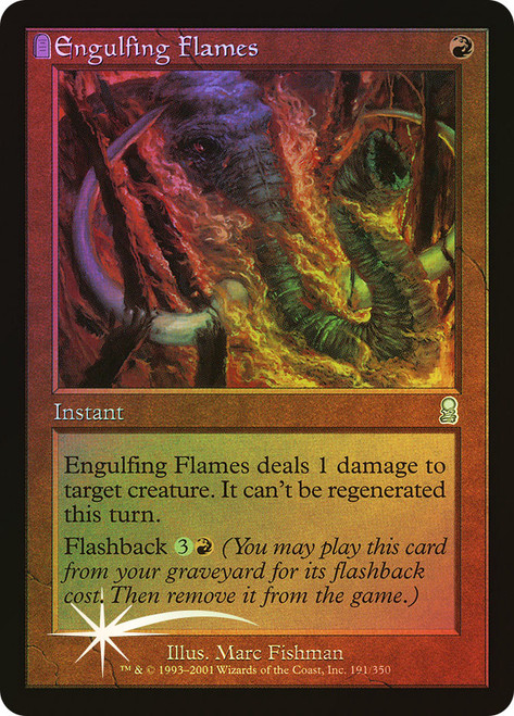 Engulfing Flames\nOdyssey\nSingle\nMagic The Gathering