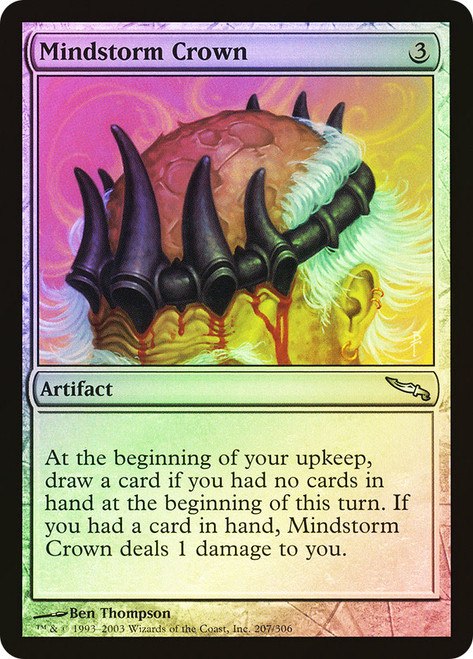 Mindstorm Crown\nMirrodin\nSingle\nMagic The Gathering