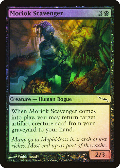 Moriok Scavenger\nMirrodin\nSingle\nMagic The Gathering