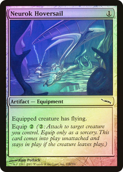 Neurok Hoversail\nMirrodin\nSingle\nMagic The Gathering