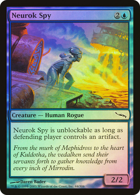 Neurok Spy\nMirrodin\nSingle\nMagic The Gathering