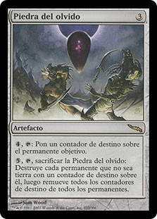 Oblivion Stone
Mirrodin - Spanish
Single
Magic The Gathering