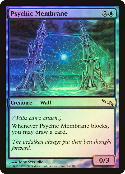 Psychic Membrane\nMirrodin\nSingle\nMagic The Gathering