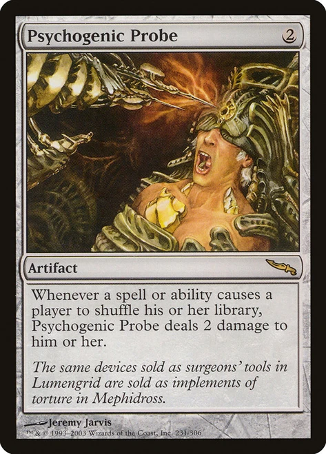 Psychogenic Probe\nMirrodin\nSingle\nMagic The Gathering