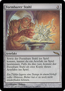 Sculpting Steel
Mirrodin - German
Single
Magic The Gathering