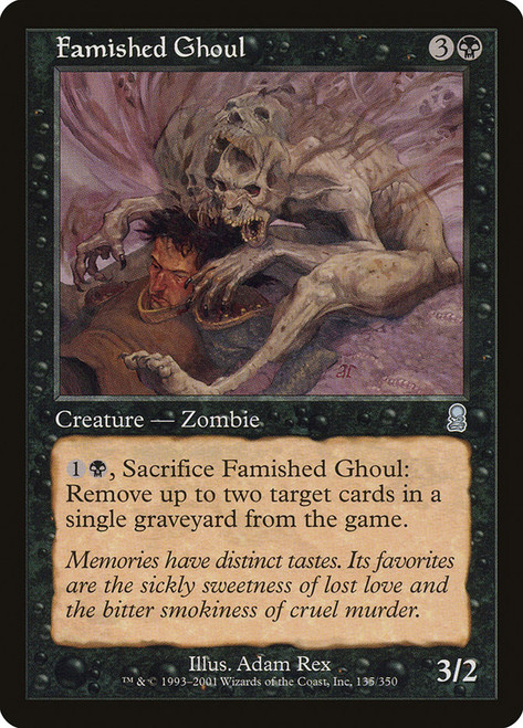 Famished Ghoul\nOdyssey\nSingle\nMagic The Gathering