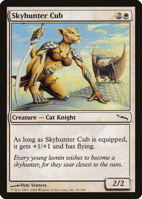 Skyhunter Cub\nMirrodin\nSingle\nMagic The Gathering