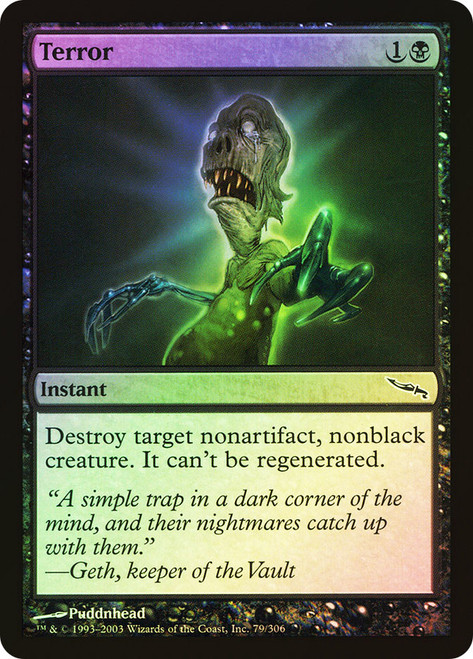 Terror\nMirrodin\nSingle\nMagic The Gathering
