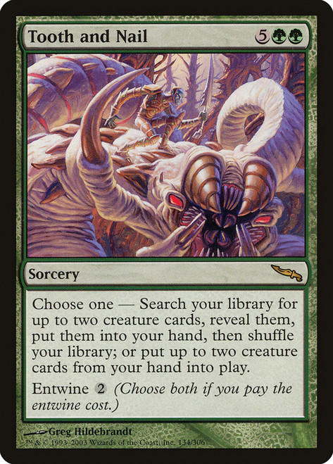 Tooth and Nail | Mirrodin - Japanese | Star City Games