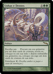 Tooth And Nail
Mirrodin - Portuguese
Single
Magic The Gathering