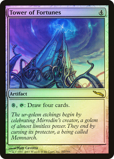 Tower of Fortunes\nMirrodin\nSingle\nMagic The Gathering